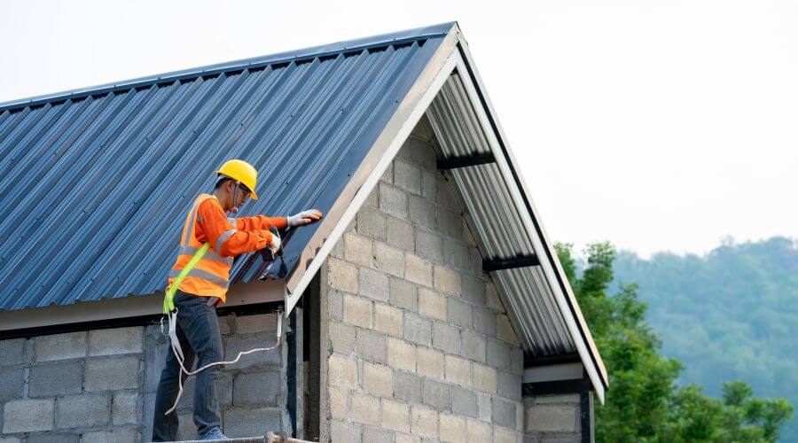 Professional metal roof installation in Postville, IA